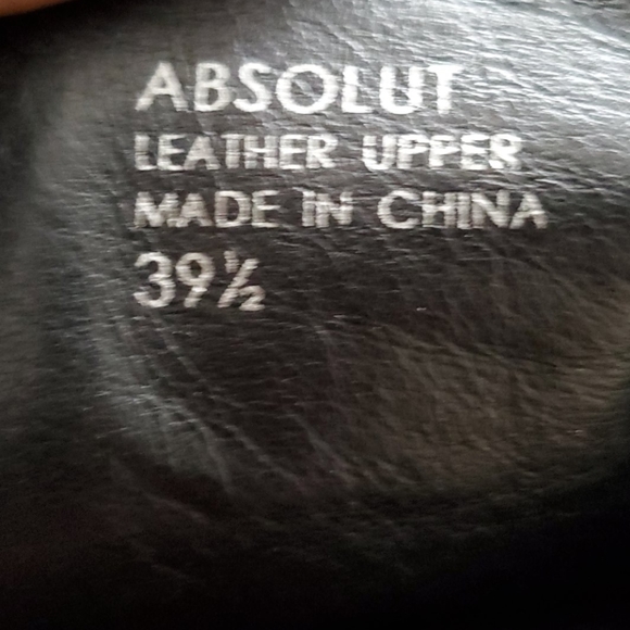 Leather Ash Black Booties - Picture 3 of 6